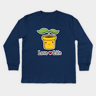 Love life Kids Long Sleeve T-Shirt